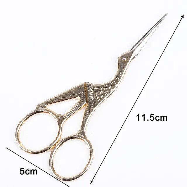 Vintage Stainless Steel Tailor Yarn Trim Cut cross stitch Scissor fabric Needlework Embroidery Thread knitting tool Sewing Tool 24