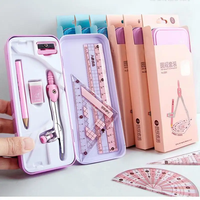 Набор канцелярских принадлежностей для рисования 8 шт./компл. | Канцтовары офиса и