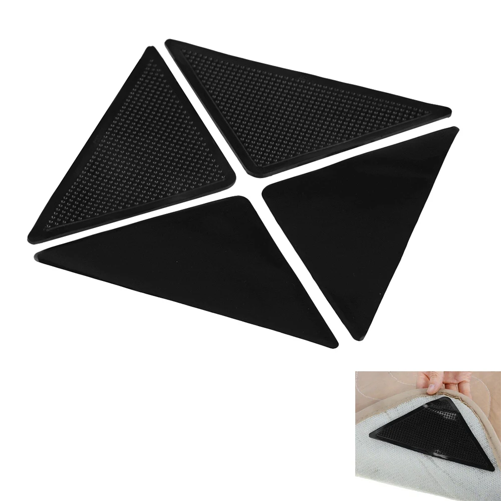 Non-Slip-Rug Carpet-Mat Grippers Silicone-Grip Anti-Skid Living-Room Bathroom Kitchen