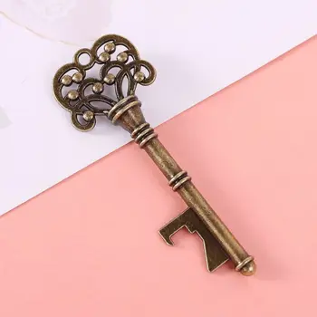 

50x Vintage Skeleton Key Bottle Opener +Tags Card Wedding Party Favors Souvenirs