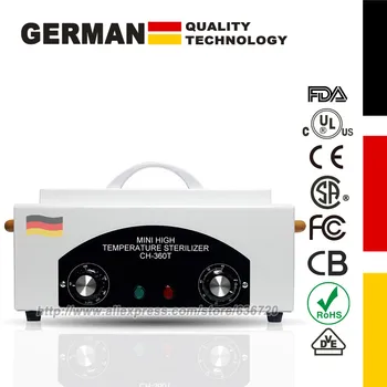 

Nail Art Equipment High temperature Sterilizer Box for SPA Salon Equipment-Tattoo Autoclave Manicure Sterilizer 220V-240V