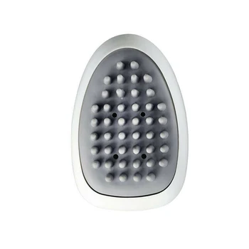 

1PC White Silicone Head Hair Washing Comb Soft Scalp Shampoo Massage Brush Hair Styling Spa Massager Tool