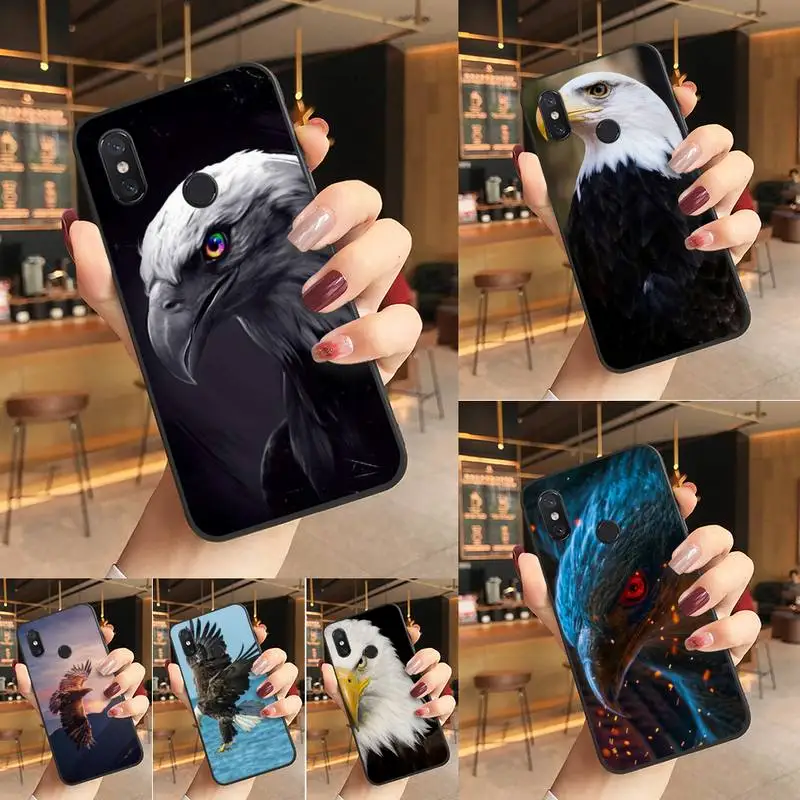 Мягкий чехол Yinuoda eagle для телефона Redmi K20 Note 5 7 7a 6 8 Pro note 8T 9 Xiaomi Mi SE | Мобильные