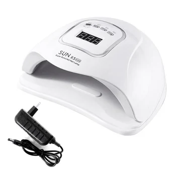 

150W LED UV Nail Polish Dryer Pro Manicure Gel Acrylic Glue Lamp Spa Salon Tools