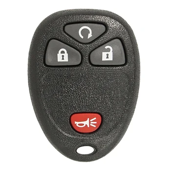 

1pc Durable Black Keyless Remote Car Entry Key Fob Shell Case 4b RS For Buick Cadillac Chevy GMC Chevrolet Traverse