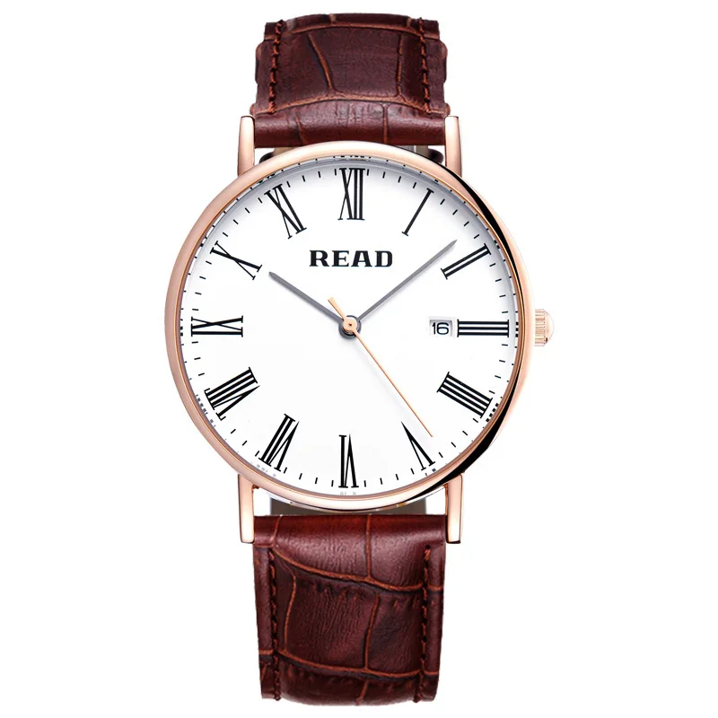 

2020 New Men's Business Watch Leather Strap Fashion Simple Multi-function Waterproof Quartz Men's Watch Relogio Masculino