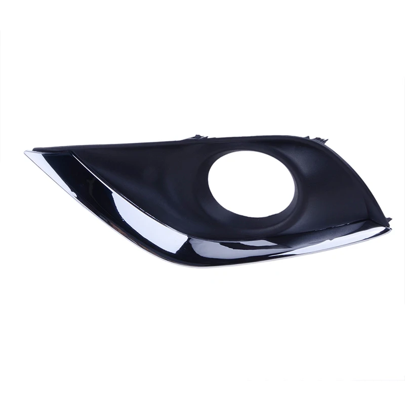 Rhyming Car Front Bumper Fog Lamp Frame Cover For Nissan Versa 2015 With/No Lamp Holes Car Accessories fog lamp frame cover