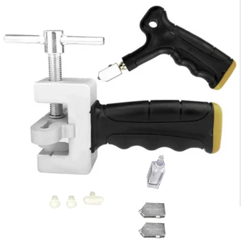 

Glass Tile Opener Hand Grip Tile Cutter Divider Glass Cutter Opener Breaker Handheld Glass Tile Quick Opening Set