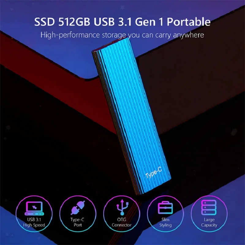 External SSD 12TB 16TB Mobile Solid State Hard Drive USB 3.1 External SSD Typc-C Portable Hard Drive ssd nas mini ssd m.2 nvme 500gb external hard drive