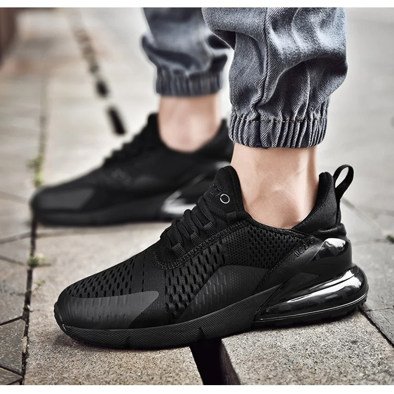 New Sneakers Men 2019 Breathable Mesh Casual Shoes Female Fashion Sneaker Lace Up Running Shoes In Running Shoes