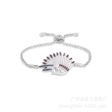 Yishi модный индийский главный браслет высокого качества Красочный перьевой браслет подарок на день рождения