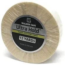 12 ярдов белый Ультра держать Двухсторонняя клейкая лента волос для наращивания волос/парик/кружевные парики клейкая лента для париков