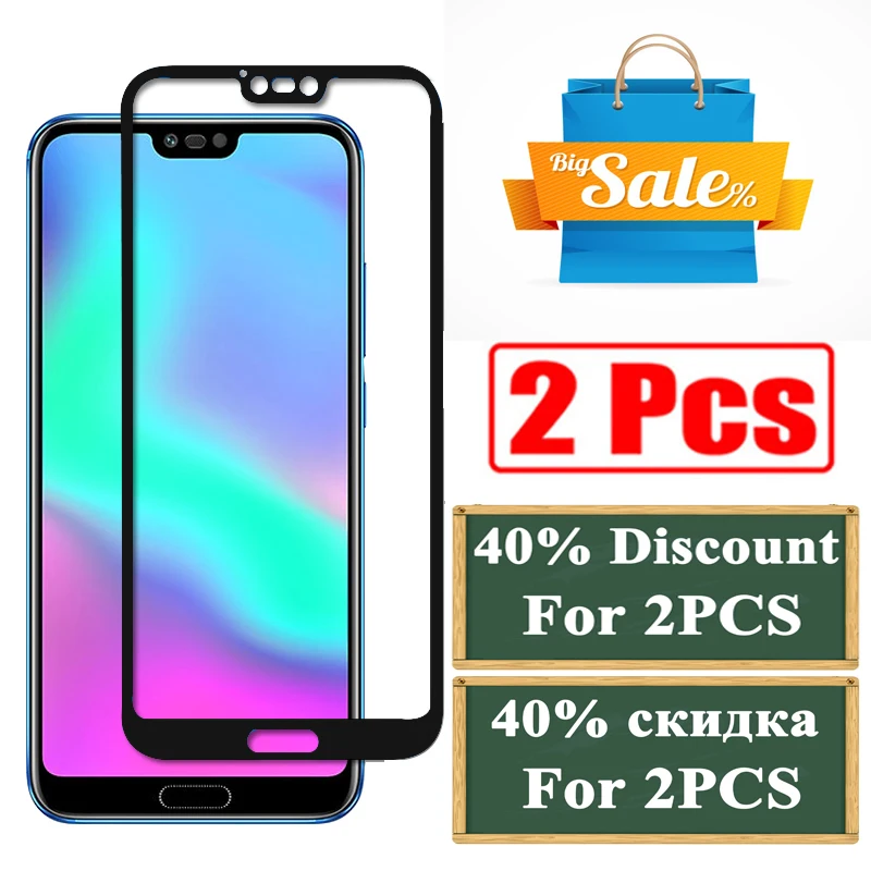 Защитное стекло для huawei honor 10 lite Защитная пленка экрана light lite10 закаленное huaway honer