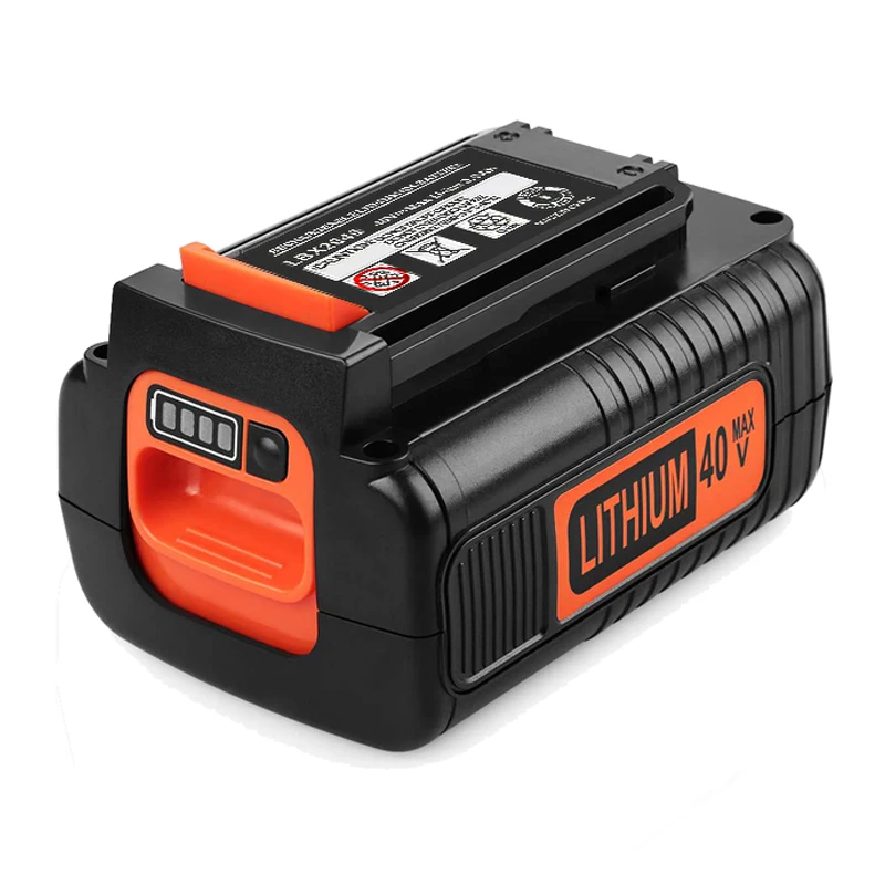 40 Volt Max 2.5Ah Lithium-ion Replacement Battery Compatible with Black and Decker  40V Battery 