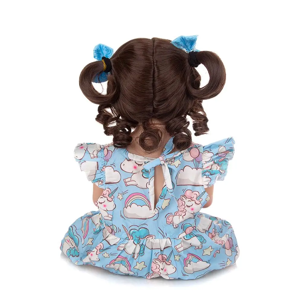 Boneca Bebê Reborn Keiumi Gatinha De 55cm 100% Silicone - BRASTOY 47178 -  Canaltech Ofertas