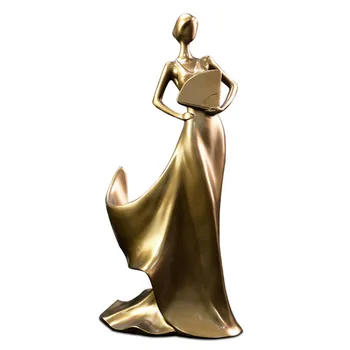

European Abstract Beauty Figure Statue Creative Resin Character Sculpture Wine Rack Ornament Home Decoration Accessories