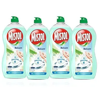 

[Pack de 4] MISTOL Lavavajillas Mano concentrado Aloe Vera Botella 950 ml