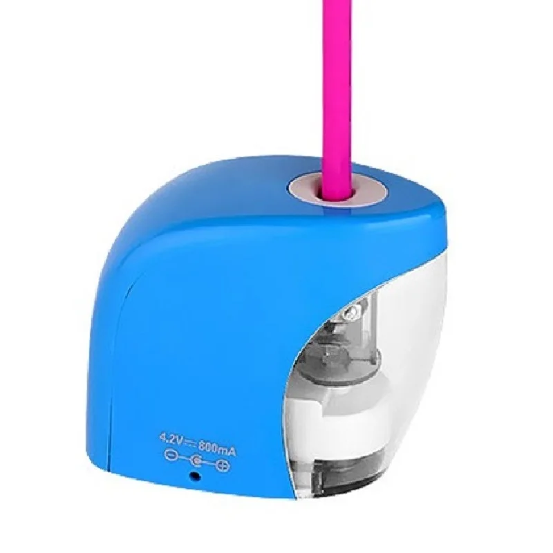 Electric Pencil Sharpener Automatic Safe Children's Sharpeners for NO.2