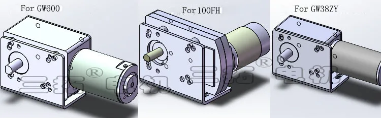 GW600 кронштейн для GW600 GW38ZY 100FH крепежный кронштейн для мотор-редуктор