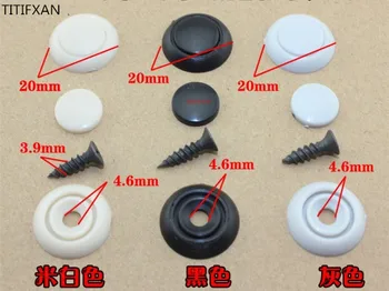 

100pcs Automotive interior roof repair flannel off fixing screws fixed plastic snap buckle decorative cap decorative cover