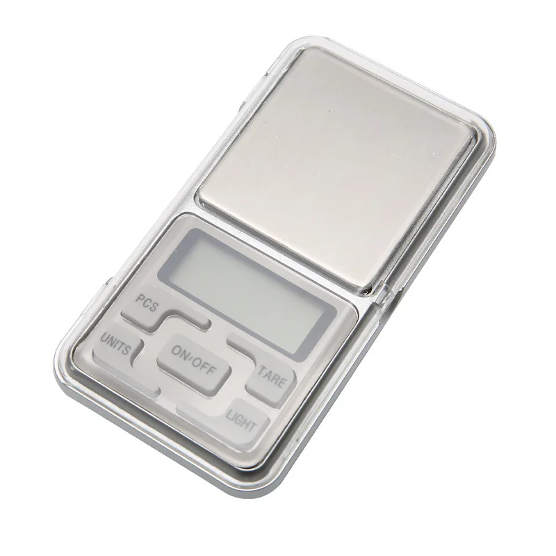 Высокоточные мобильные весы Мини цифровые весы 500/0. 1 г точность подсветка Электрический карман для ювелирных изделий грамм Вес кухня