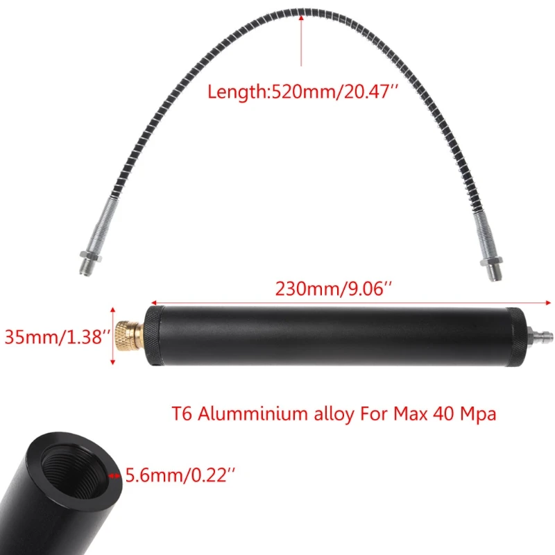 

PCP Air Filter Compressor Oil-Water Separator High Pressure 40Mpa 300bar Pump