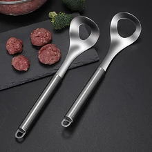 Spoon-Maker Baller Meat-Ball-Mold Gadget Leaked-Elliptical-Hole Kitchen Non-Stick 