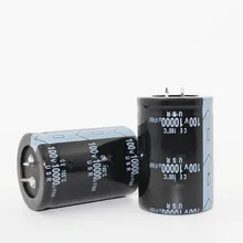 

2PCS Electrolytic capacitor 100V 10000UF 10000UF 100V 35*50mm Electrolytic capacitors best quality