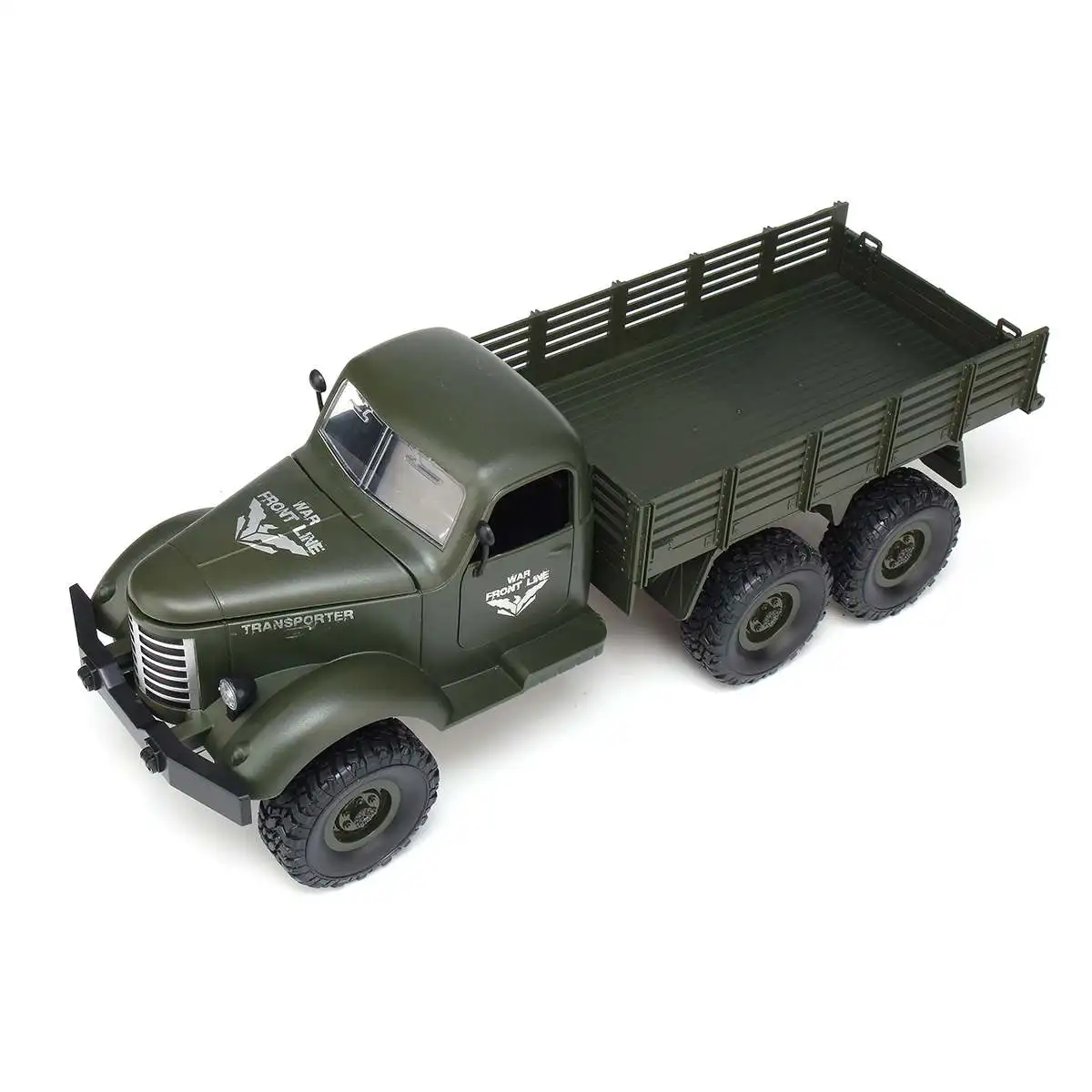 Q60 1/16 2,4G 6WD пульт дистанционного управления RC грузовик военный автомобиль Рок Гусеничный командный Коммуникационный автомобиль RTR игрушка авто армейские Грузовики Игрушки для мальчиков - Цвет: Q60