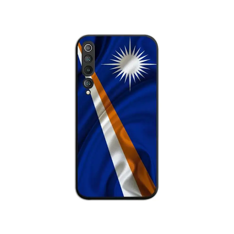 Marshall Island National Flag Coat Of Arms Phone Case For Xiaomi Mi Note 10 Lite Mi 9T Pro xiaomi 10 CC9 9SE 