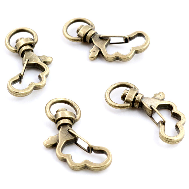 Snap Hook Trigger Clips Buckles For Keychain Lobster Lobster Clasp Hooks for Necklace Key Ring ClaspDIY Making