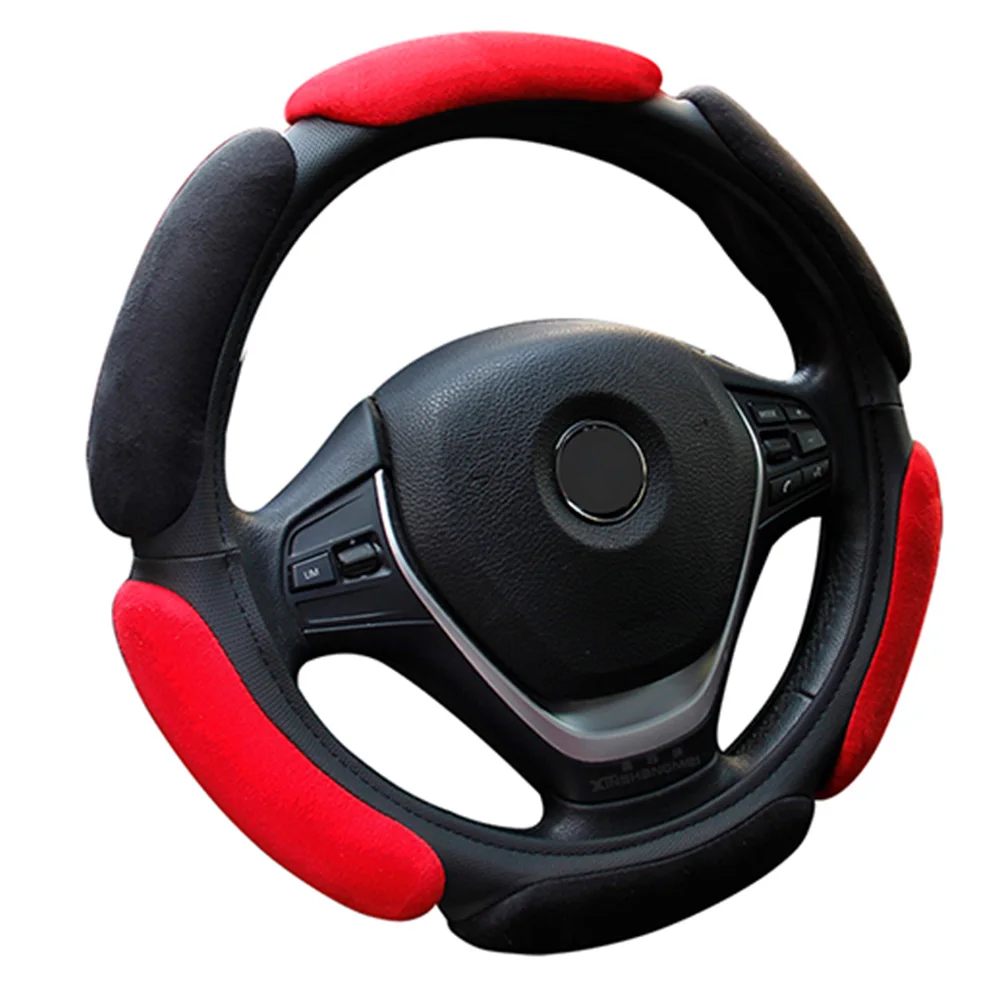 Противоскользящая крышка на колеса с 3D Дизайном/Флокирование clothcar рулевое колесо оплетка универсальный интерьер автомобильные аксессуары-Стайлинг