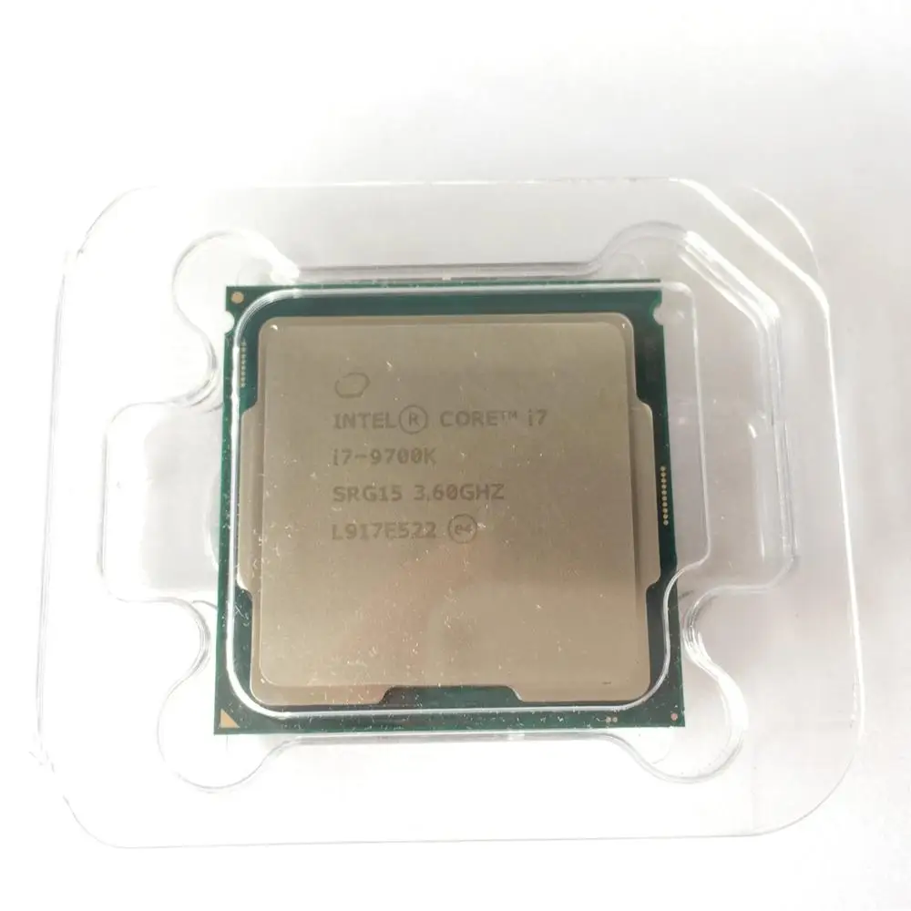 Процессор Intel Core I7-9700K для настольных ПК 8 ядер до 3,6 ГГц Turbo разблокированный LGA1151 300 серия 95 Вт 100% Оригинальный настольный процессор Процессор Intel Core I7-9700K для настольных ПК 8 ядер до 3,6 ГГц Turbo разблокированный LGA1151 300 серия 95 Вт 100% Оригинальный настольный процессор
