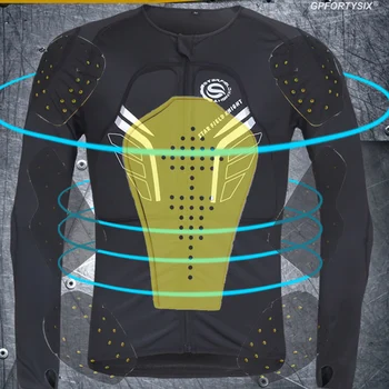 

Motorcycle Jacket Motocross OFF Road Protective Gear Safety Body Armor High Strength Moto Racing Jacket MTB Protection Clothing