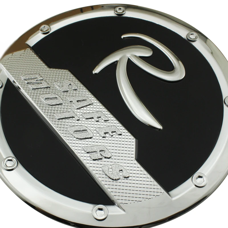 ABS внешний автомобильный масляный топливный бак крышка Газа накладка наклейка