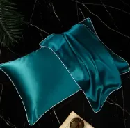 

Single-sided Silk Satin Pillowcase The Ultimate Silky 19mm Pure Silk Summer Single Pillowcase Pillow Core Pillowcase Couple