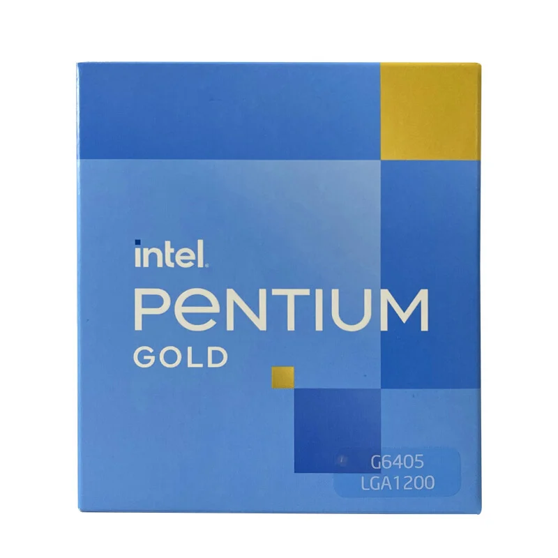 Intel g6405 Pentium 2-core 4-thread boxed CPU for | Компьютеры и офис