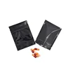 Black Color Zipper Bags Zip lock Pouch Glossy  Plastic Smell Proof Pouch 100 Pcs Small Gift Sample 1g-3.5g Powder Flower Bag 3