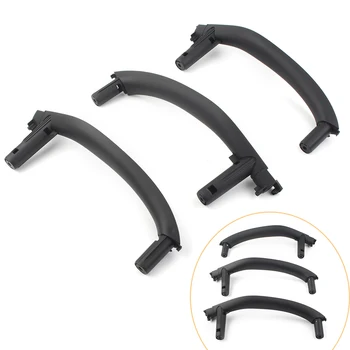 

3PCS/set Black Car ABS Inner Interior Door Pull Handle Trim Cover For BMW X5 X6 F15 F16 2014 2015 2016 2017 2018 RHD