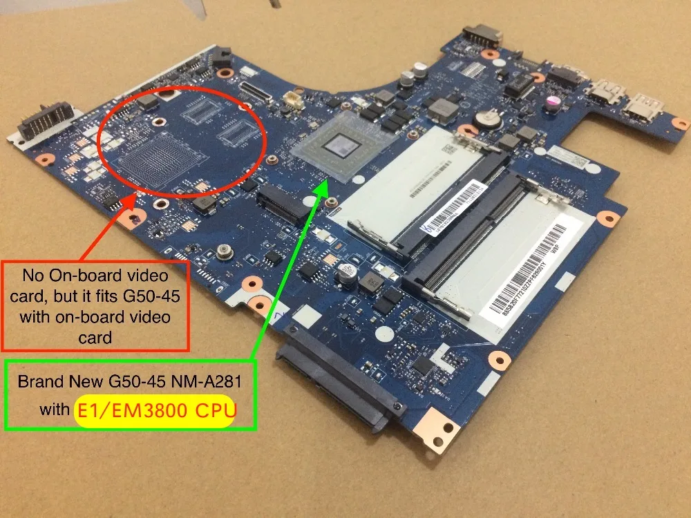 Материнская плата для ноутбука Lenovo 100% рабочий EM6010 EM3800 ACLU5 ACLU6|motherboard motherboard|motherboards