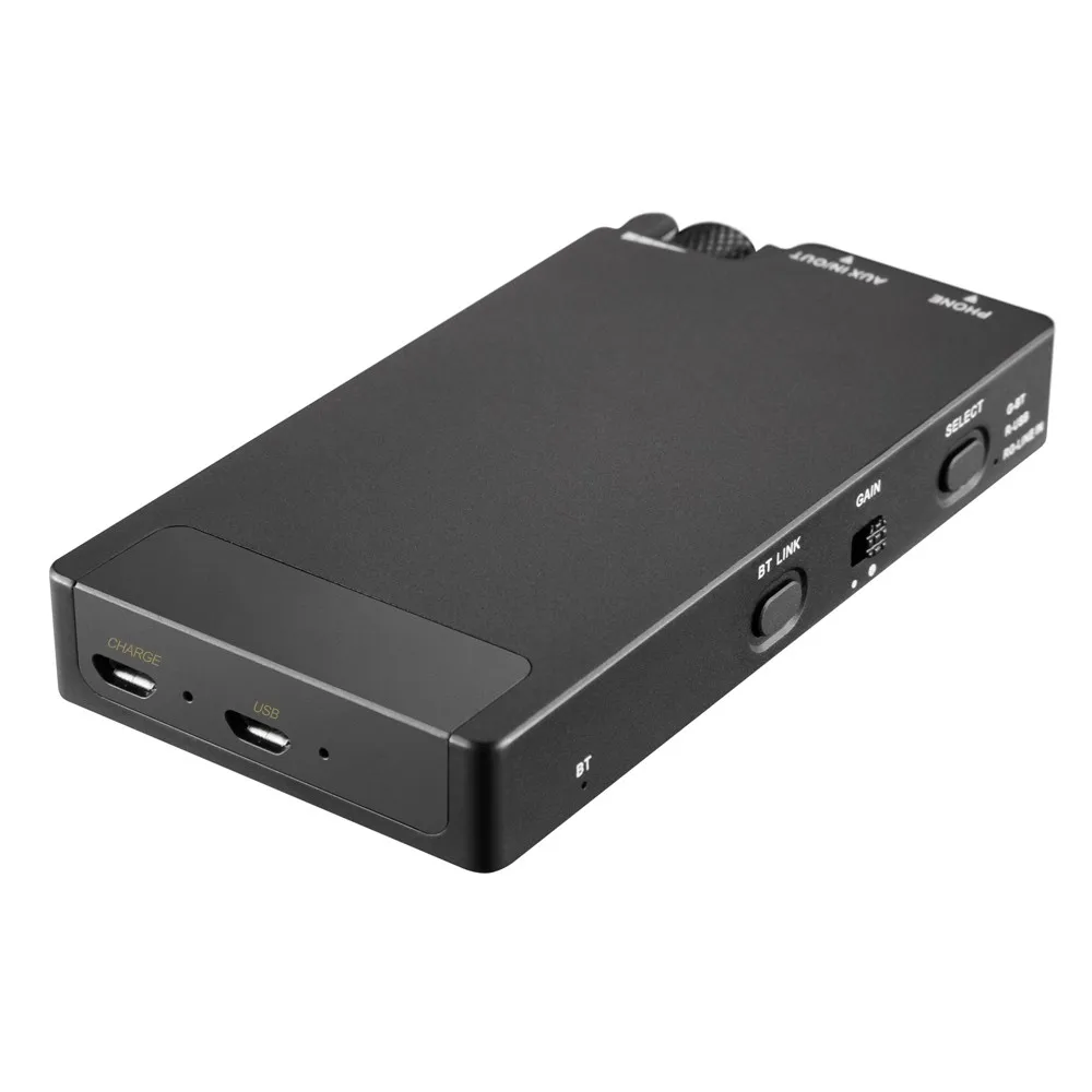 Портативный Bluetooth USB DAC усилитель для наушников Bluetooth 5,0 HD передача сигнала AUX IN