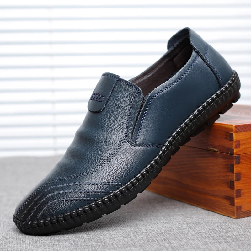 

[Leather soft cowhide] leather shoes men's breathable men's business casual non-slip Korean version