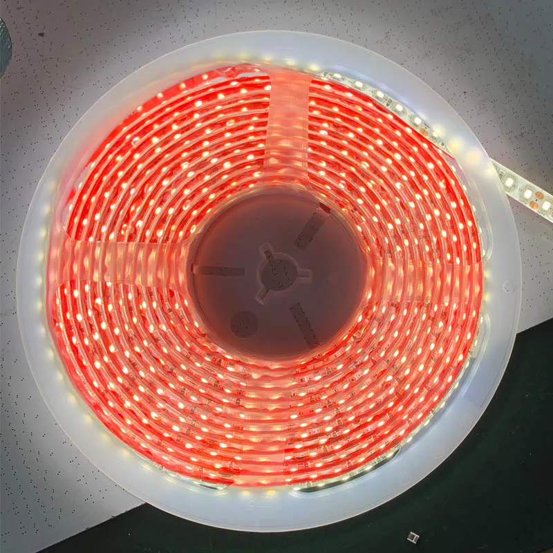 

250m R80 3000K 24V 2835 LED Strip Light 120LED/m IP65 Red Double Adhesive Tape Special Of Alessa