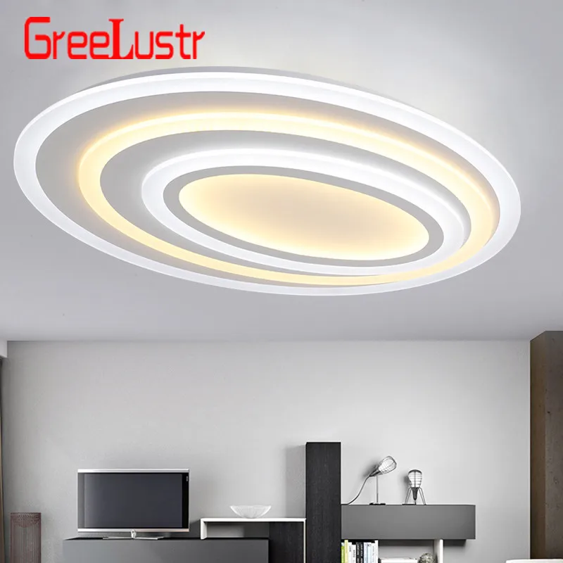 

Modern Bedroom oval shape sizechose New Design Ceiling Lamp Dimming Control Led Ceiling Lights For Living Room Fixtures