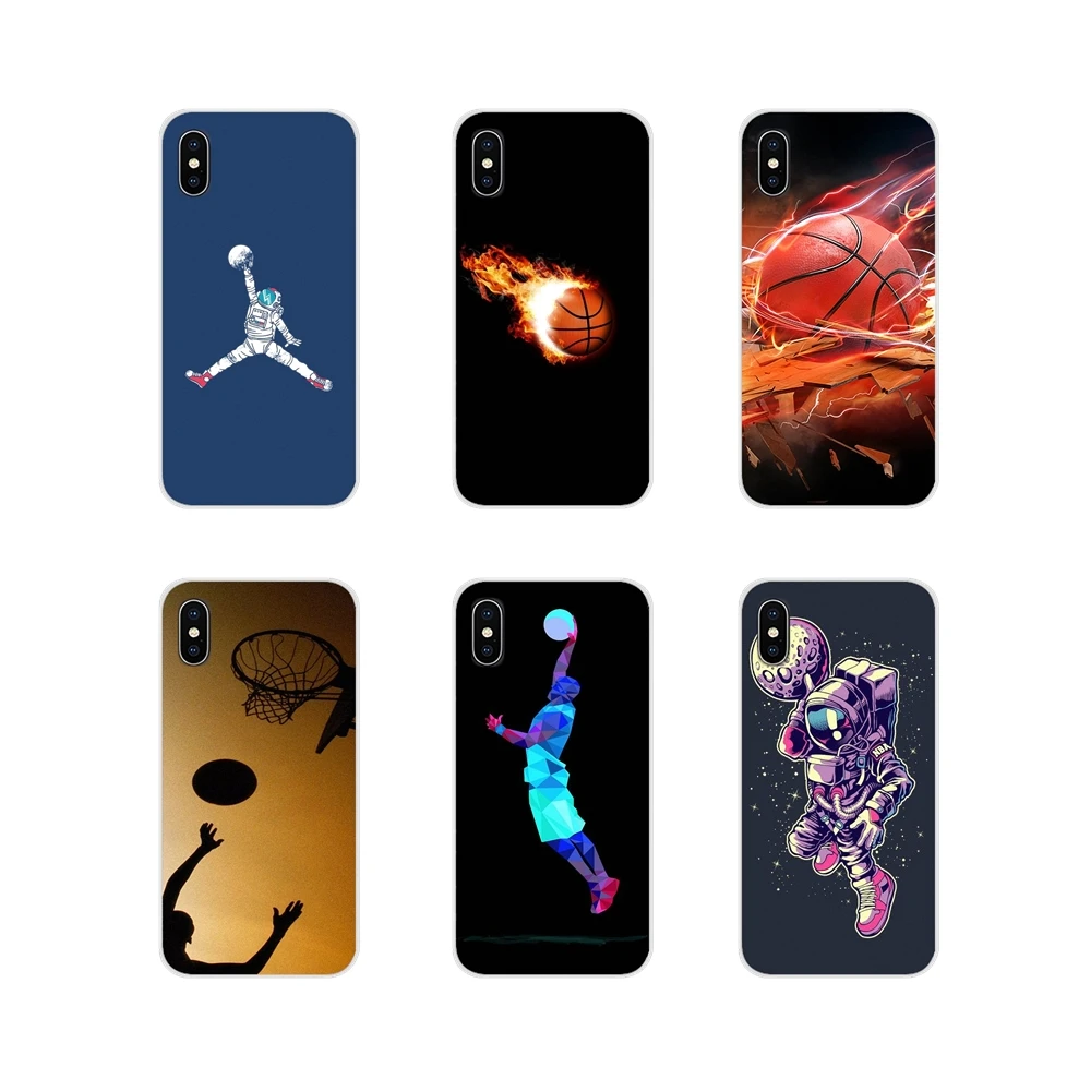 Силиконовые чехлы для телефонов Samsung Galaxy S2 S3 S4 S5 Mini S6 S7 Edge S8 S9 S10E Lite Plus basketball Space Dunk