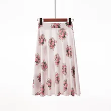 Осенне-зимняя женская плиссированная юбка с принтом из мультфильма, высокая талия, женские длинные юбки для молодых девушек, плотная, большие размеры, модные, женские, Falda