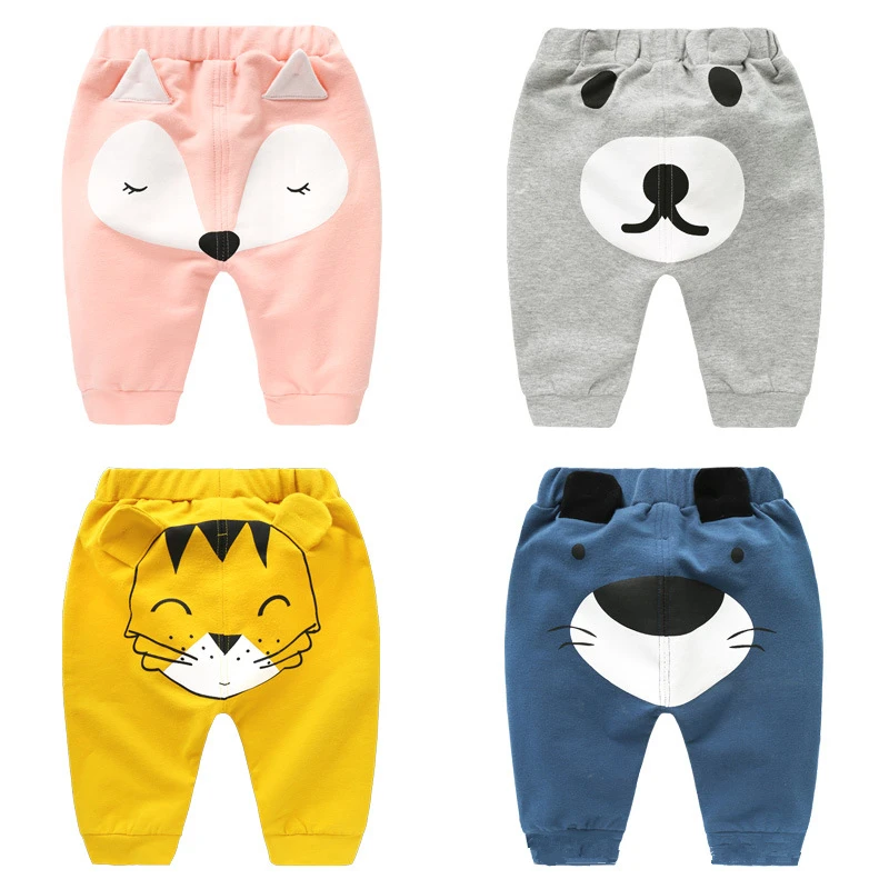 Boys Leggings Trouser Long-Pants Bottom Harem Newborn Girl Child Cute Loose 0-4Y