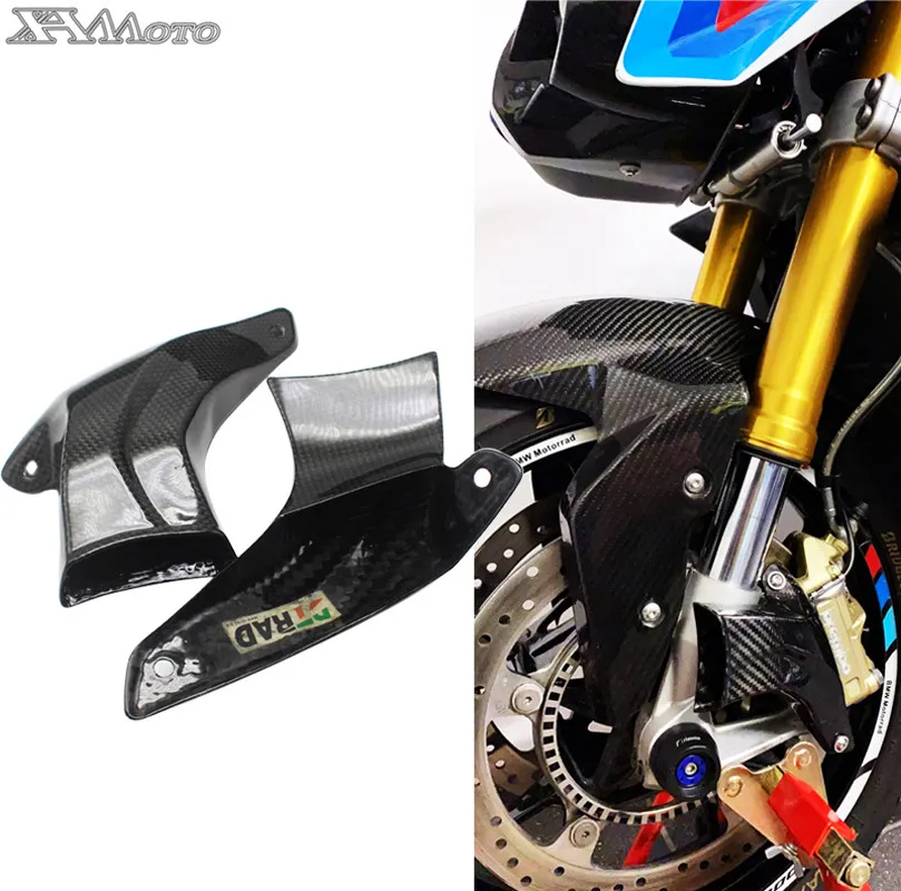 

Brake Air Intake Pipe Fairing Cover Brake Duct Cooler Radiator For Ducati Monster 796 ABS 2010-2015 carbon fiber