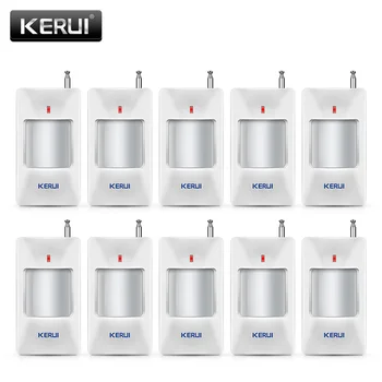 KERUI-무선 지능형 PIR 모션 센서 알람 감지기, 433MHz W18 W20 와이파이 GSM 홈 도난 경보 시스템 보안