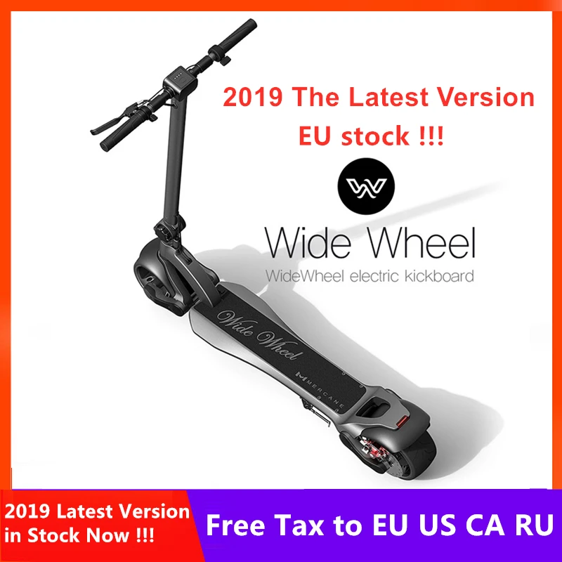  EU Stock 2019 Newest 48V 1000W Mercane WideWheel Electric Scooter 45 KM/H Foldable Wide Wheel Kicks